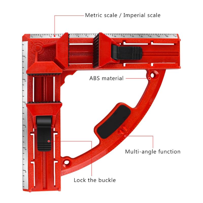 Fast Adjustable Corner Clamp 90° Right Angle Clamp for Woodworking Great Tool Gift for Dad Father Mother DIY Handyman