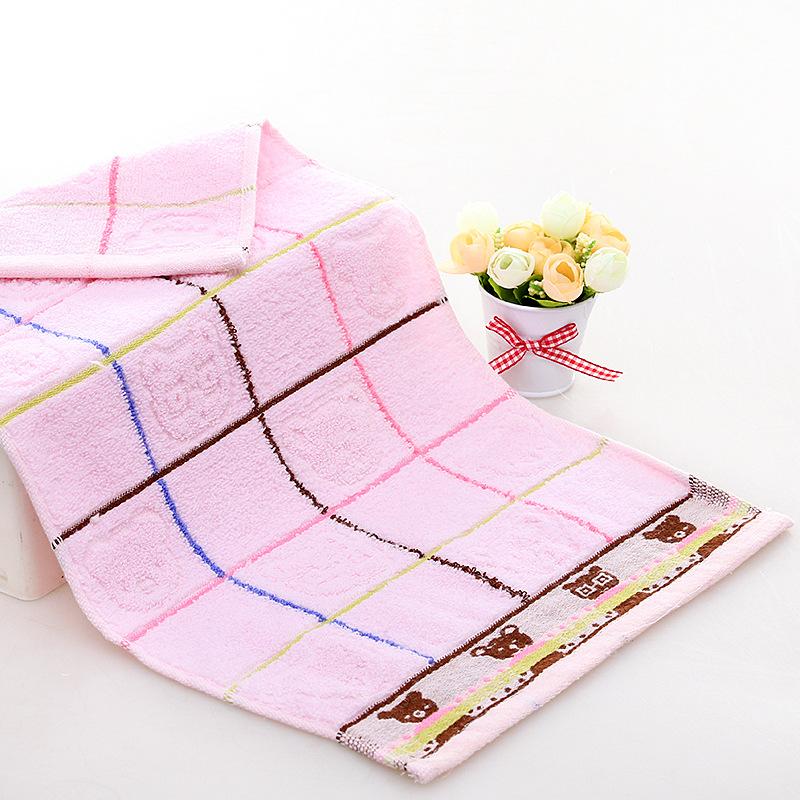 Pure Cotton Baby Towel 25*50, Soft and Absorbent, Suitable for Infants and Young Children, Small Towel for Face Washing, Embroidered Design