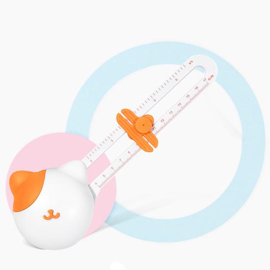 360-Degree Rotary Circle Cutter Adjustable 10-32CM Diameter Circular Paper Trimmer Scrapbooking Tool for Art And DIY Crafts Cards Making