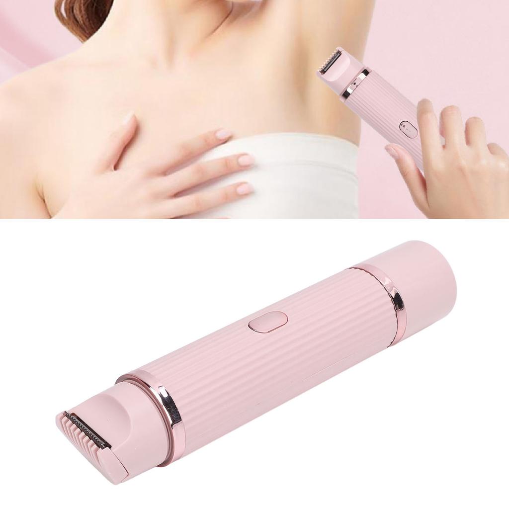 Doppelkopf Damen Trimmer Elektrischer Damen Ganzkörper Trimmer Bikini Clipper für Frauen für Achsel Bein Hand Haare