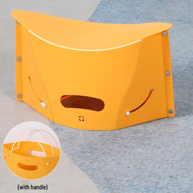 Portable Folding Plastic Stool for Travel & Outdoor Use