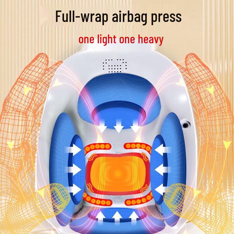 Hezheng Upgraded Knee Massager with Heat Therapy