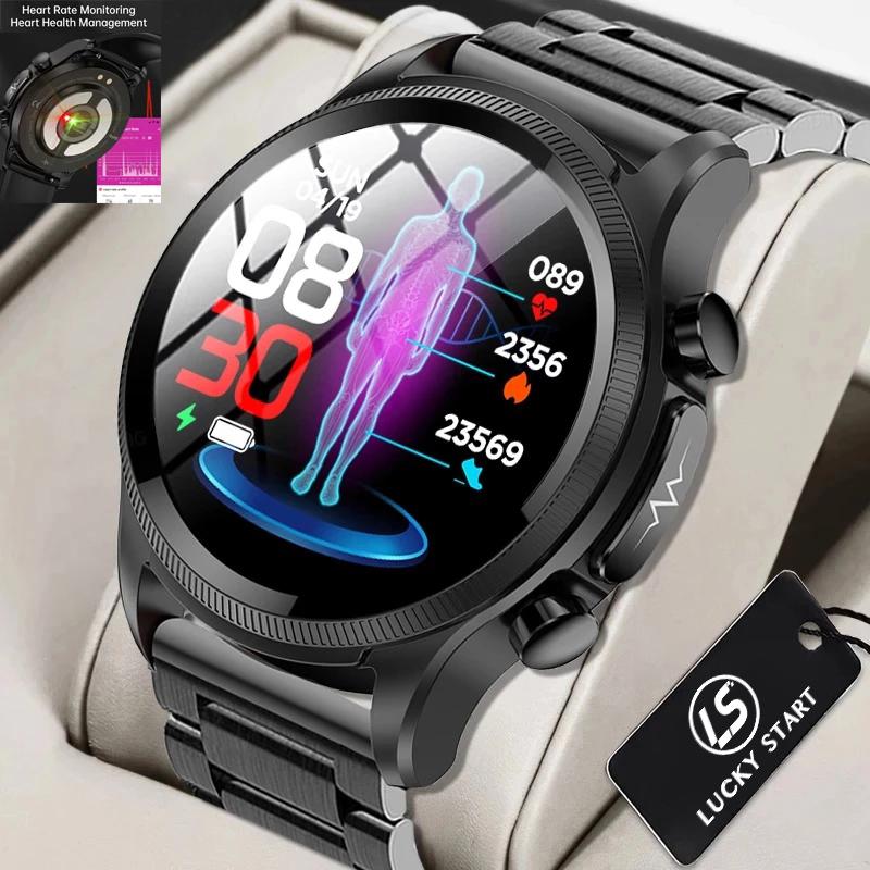 Cheap 2023New Cordiac Blood Glucose Highend Smart Watch Men ECG Blood
