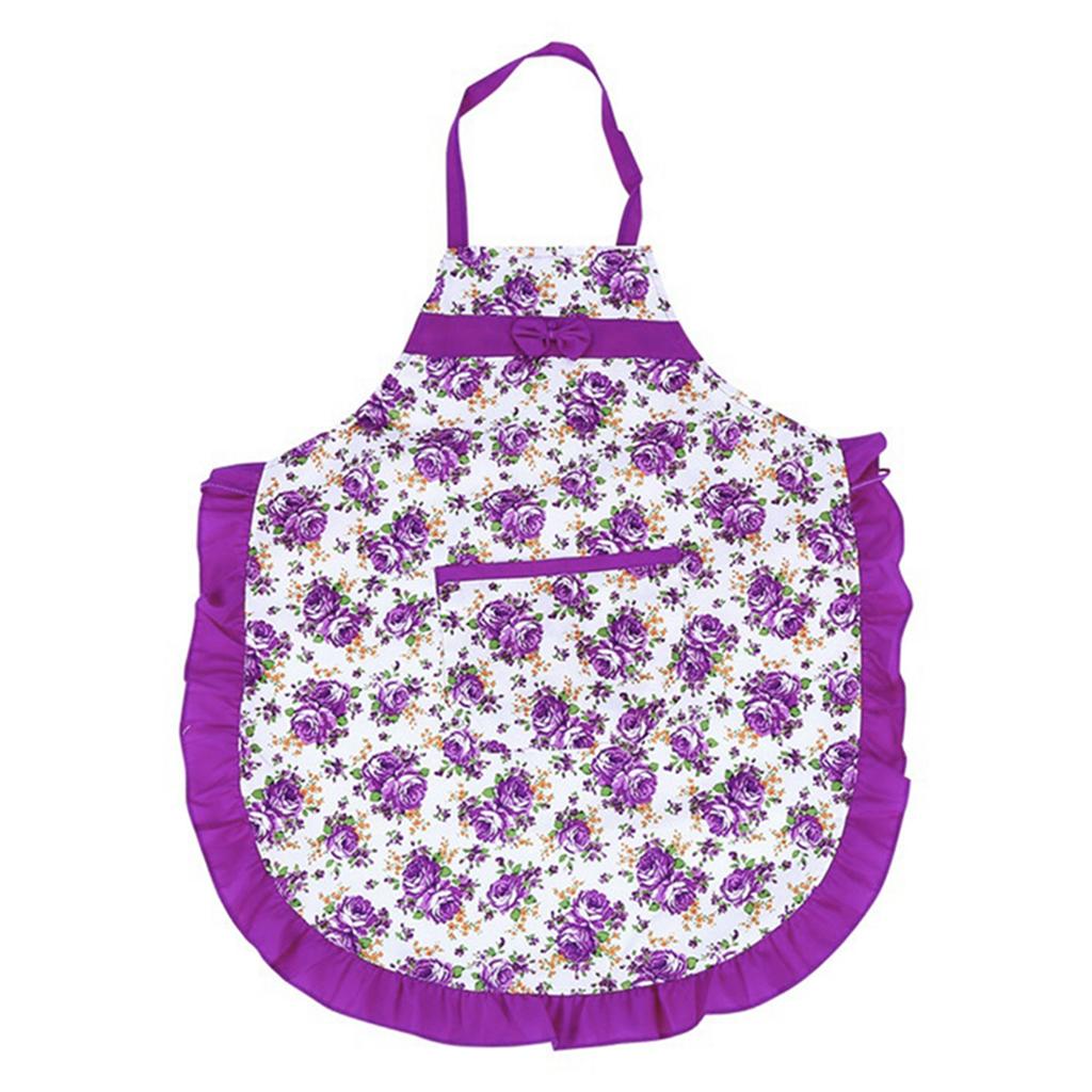 Kitchen Restaurant Cooking Pocket Dress Apron