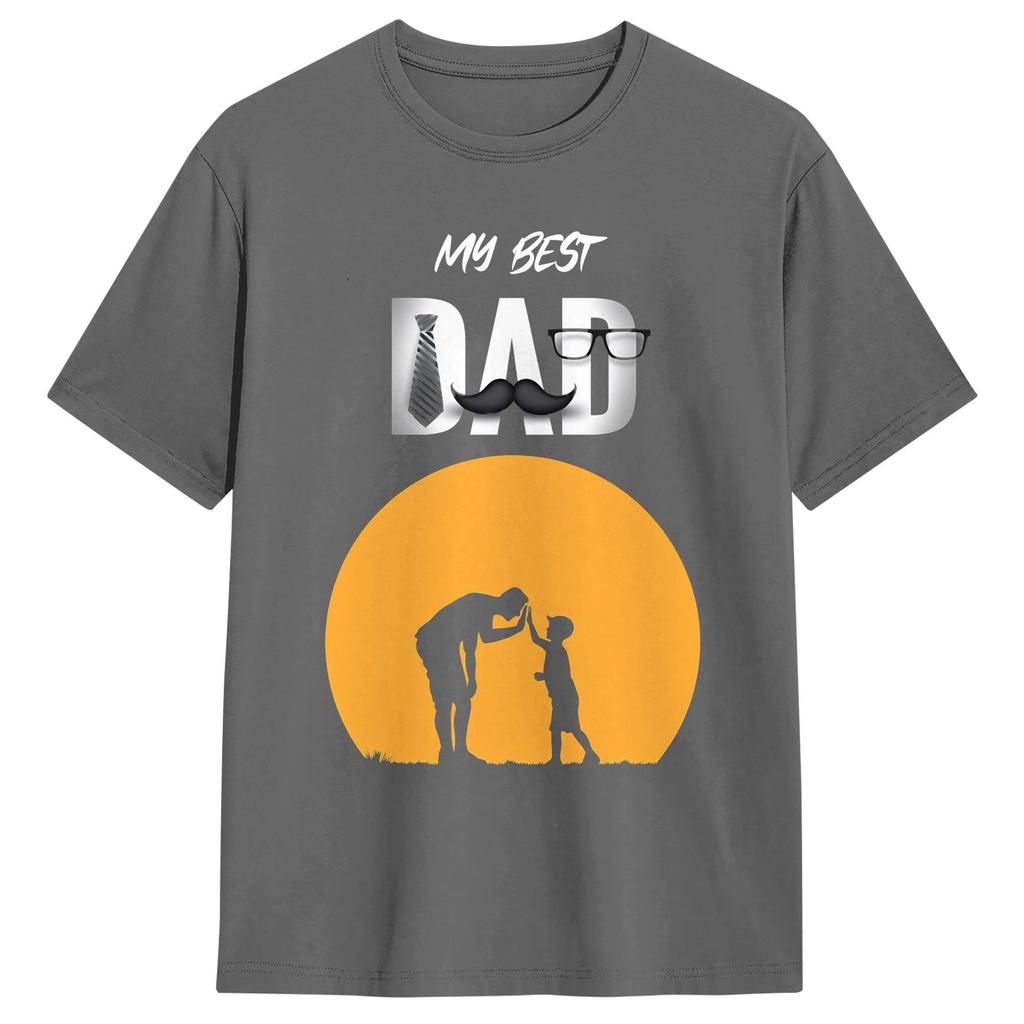 Fathers Day Tshirt Summer Cotton T Shirts For Unisexs Hip Hop Casual Tee Shirt Short Sleeves Funny Tops