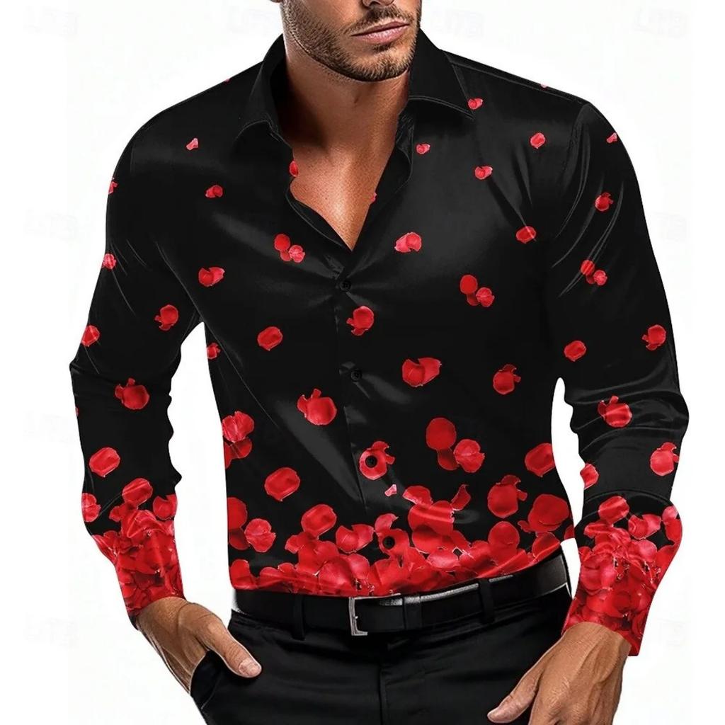 Modern Slim Fit Long Sleeve Shirt, Stylish Casual-Formal Wear for Men