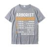 Funny Arborist Gifts Arborist Hourly Rate Prevailing 3d Printed T Shirts Cotton Unisex Tops  Tees Group Team Tshirt Custom