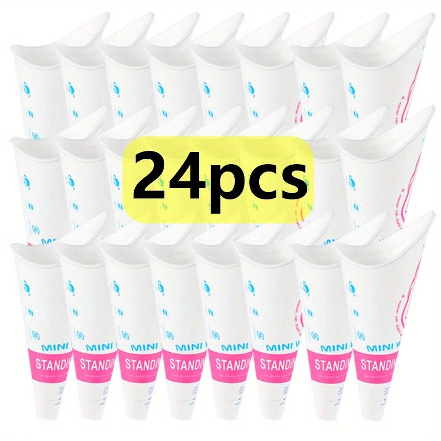 

24pcs Disposable Women s Standing Urinal for Camping Hiking Travel Portable Paper Urination Device for Women Pregnant ZSY
