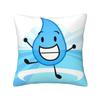 BFDI Four BFB Square Pillowcase Pillow Cover Cushion Zip Decorative Comfort Throw Pillow for Home Sofa