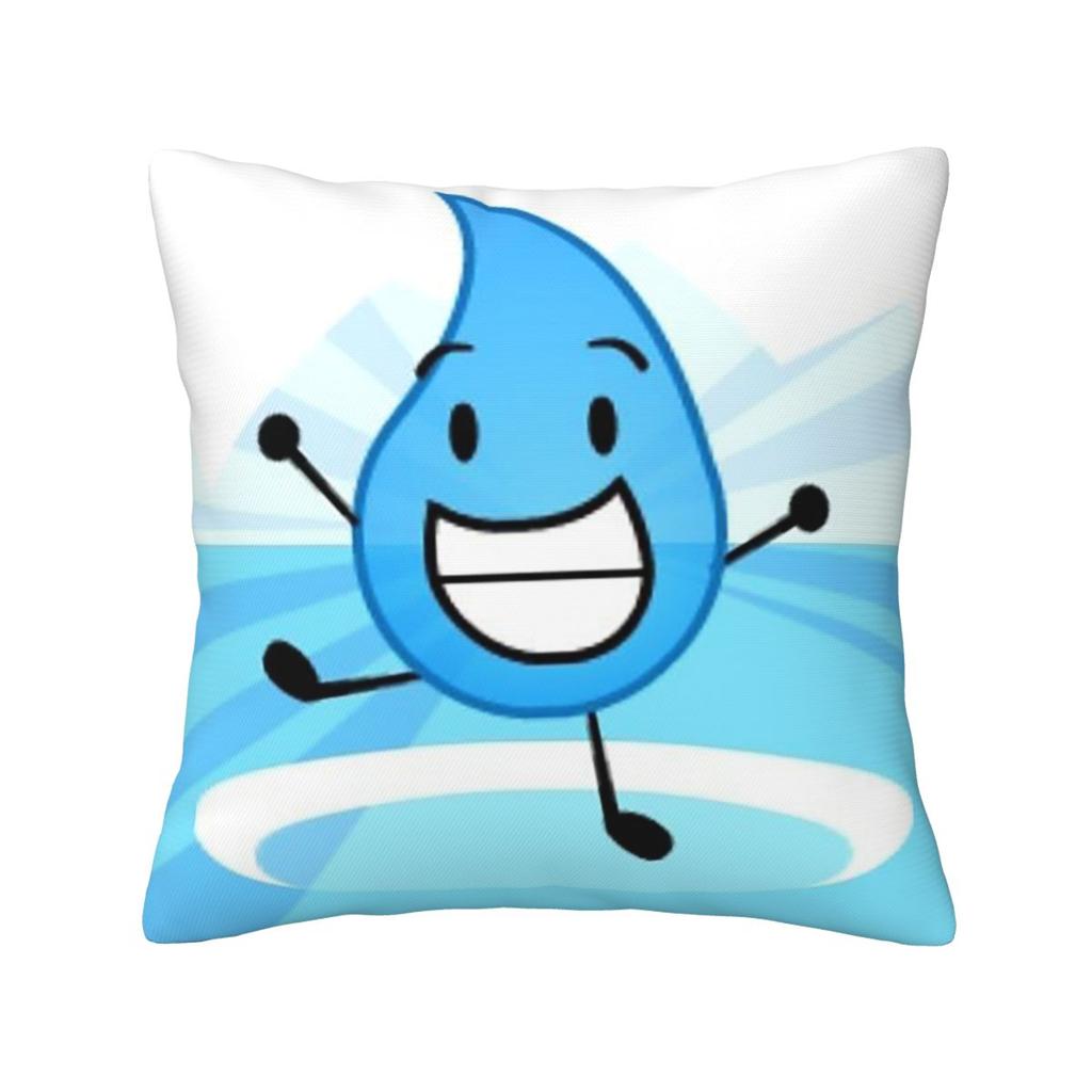 BFDI Four BFB Square Pillowcase Pillow Cover Cushion Zip Decorative Comfort Throw Pillow for Home Sofa