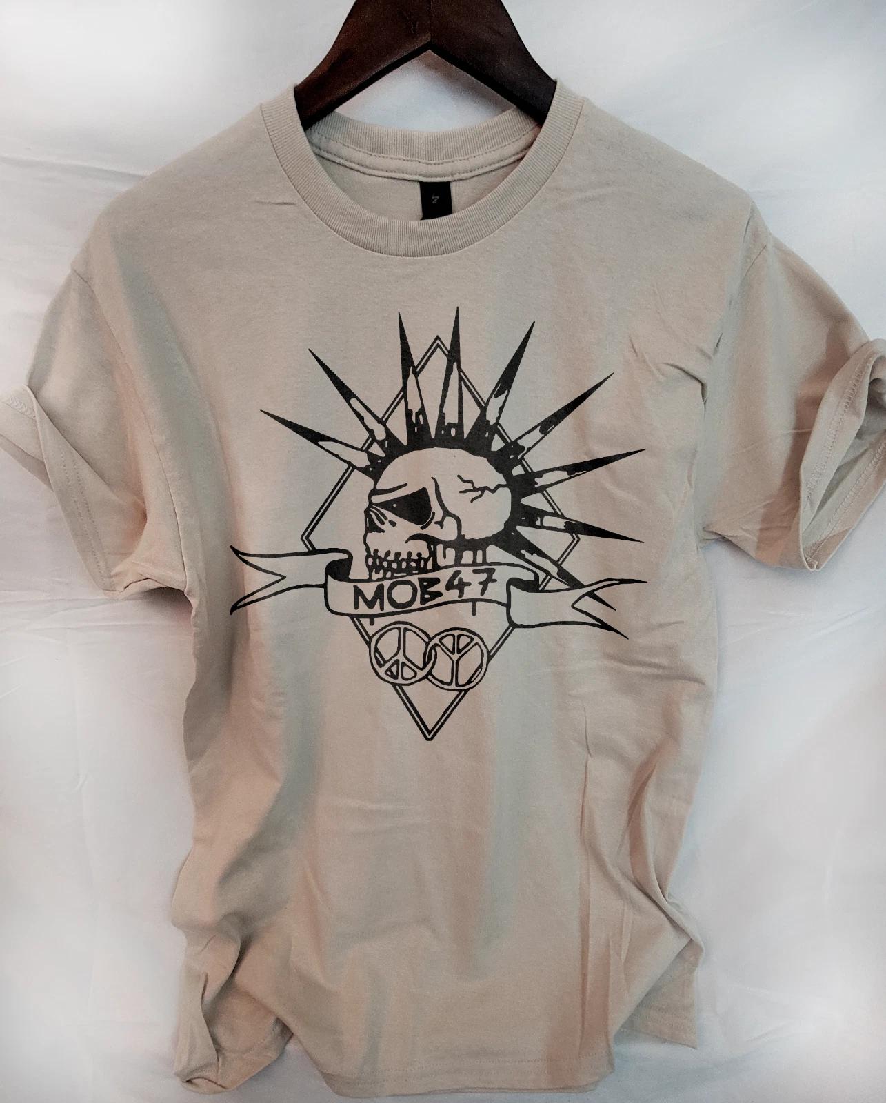 Mob 47 band t T-Shirt punk hardcore L