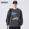 Mark Fairwhale 100% Cotton Men's Long Sleeve Crew Neck T-Shirt