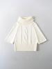 2025 French Retro Multi-Wear High Neck Cable Knit Poncho