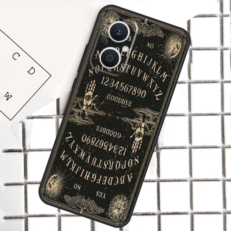 Ouija Board Cover For OPPO Reno 7 6 4 5 8 Lite 8T 4Z 5Z 10 Pro OPPO Find X5 Lite X3 X2 Neo X6 Pro Case