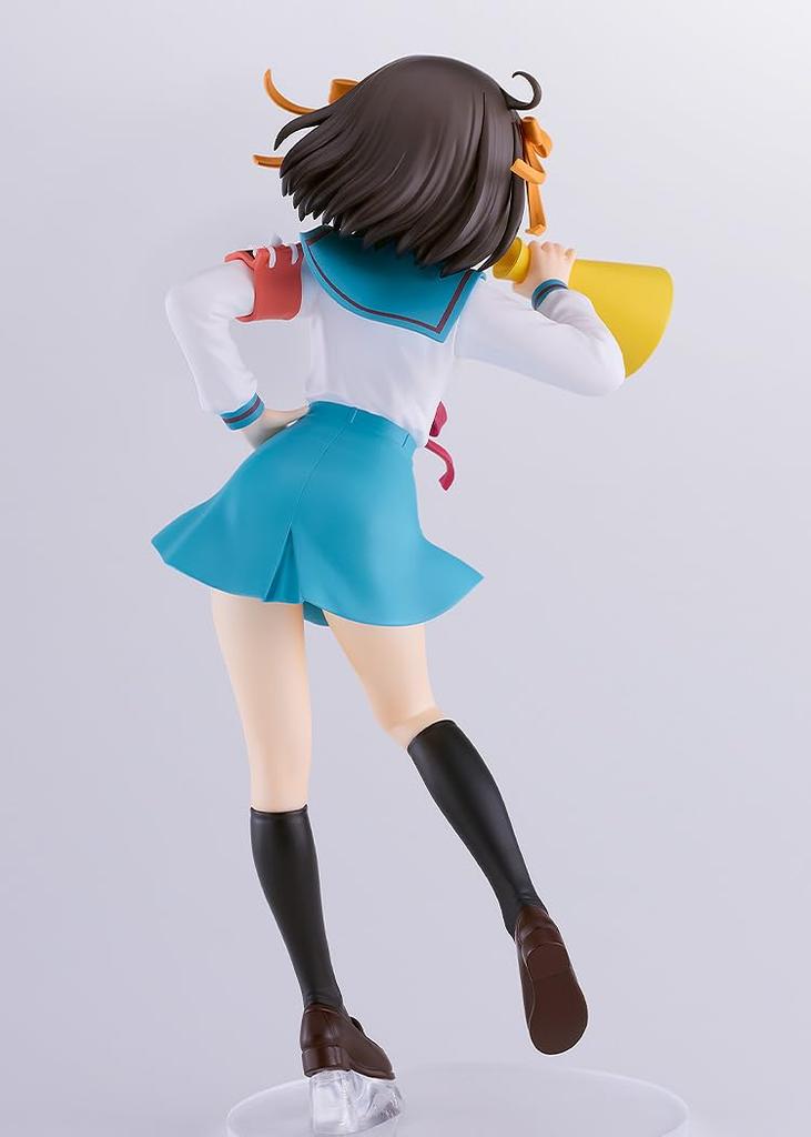 Good Smile Company The Melancholy of Haruhi Suzumiya POP UP PARADE Haruhi Suzumiya L size Plastic painted finished product Includes dedicated base