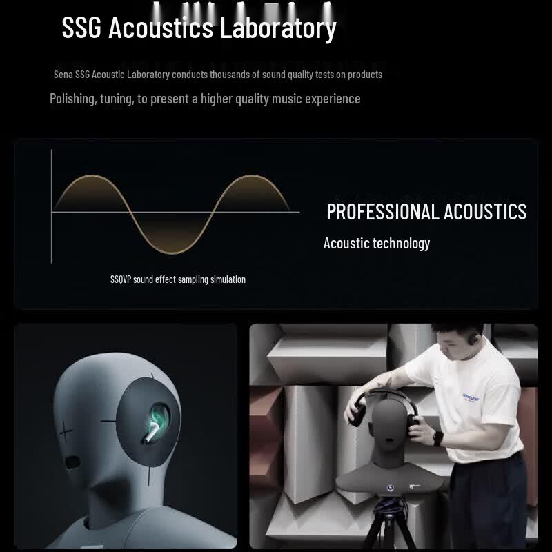 Sena T11 True Wireless Noise-Cancelling Semi-in-ear Earbuds