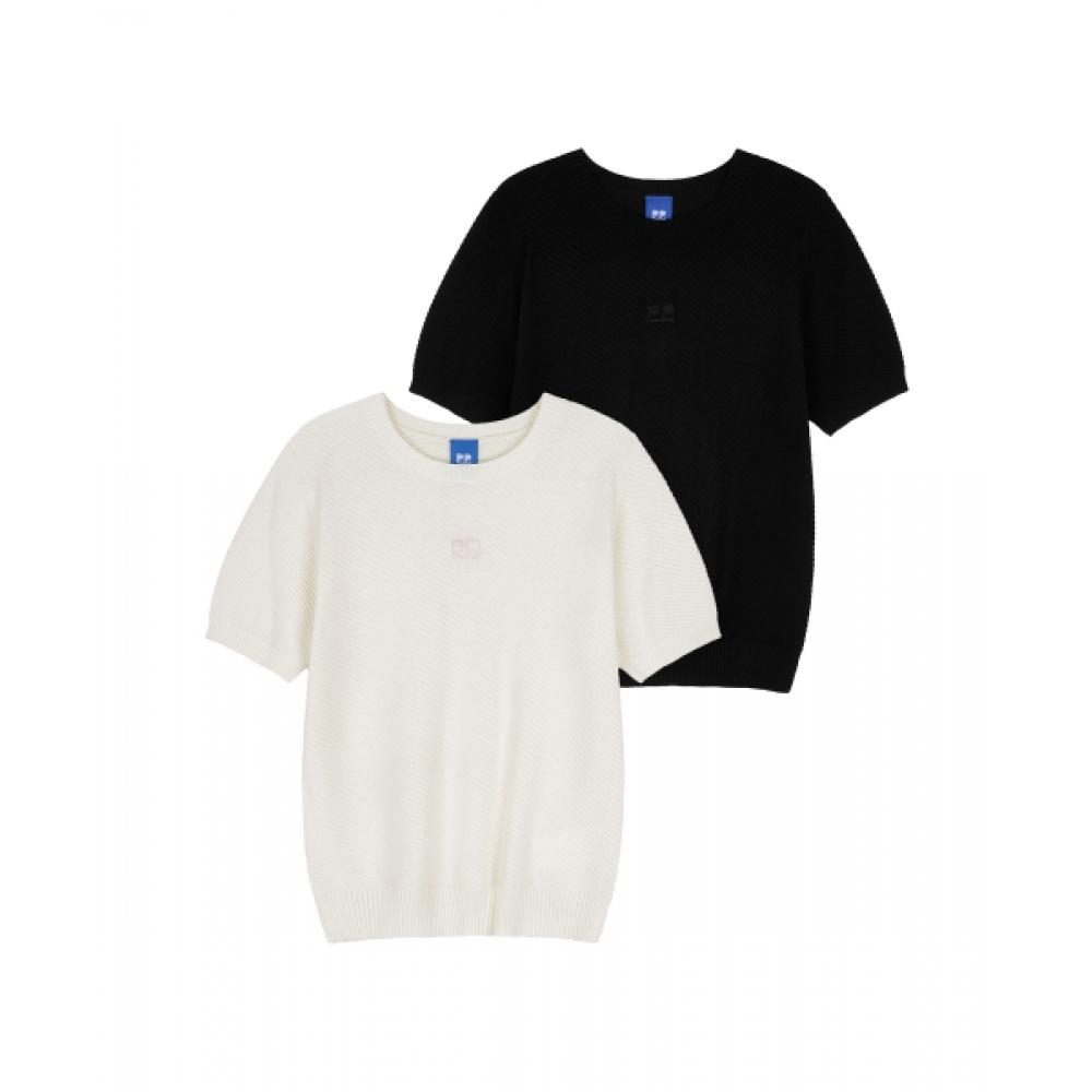 

FREI [2 УПАКОВКИ] ЖЕНСКИЙ БАЗОВЫЙ ПОЛУТРИКОТАЖНЫЙ ЛОГОТИП