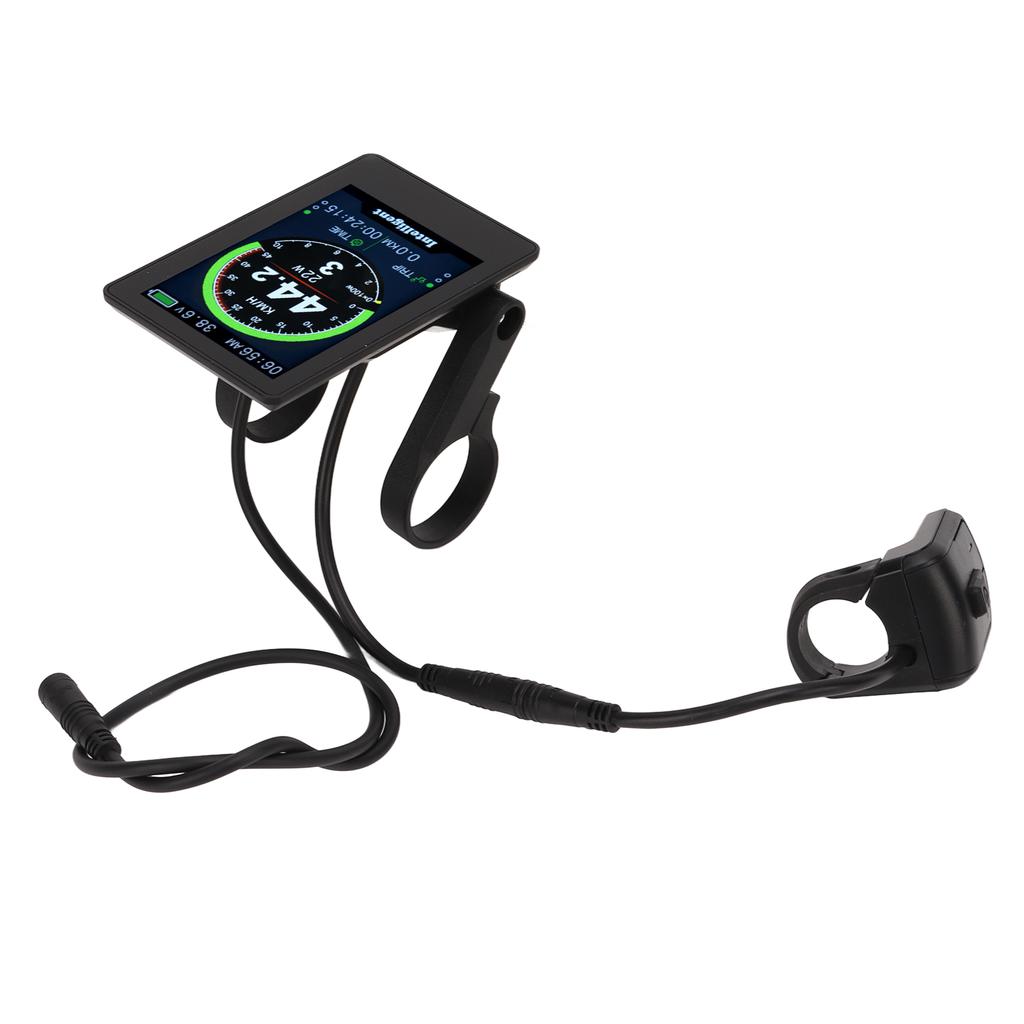 Wasserdichter Mountainbike-Farbmonitor 860C Gehärtetes Glas Elektroroller-Anzeigemonitor