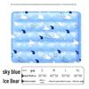 Pet Cooling Gel Mat: Scratch & Bite-Resistant Cushion for Cats and Dogs - Large Summer Cool Pad