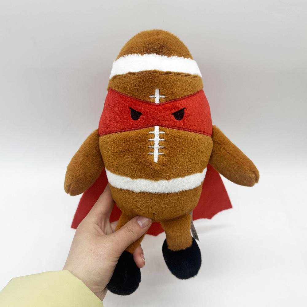 New Schwarz Heroes of The Game 7.5 Football Fun Cartoon Game Plush Peripheral Doll Gift Accompanying Plush Toy Birthday Gifts