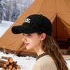 Autumn Winter Thick Lamb Plush Baseball Cap for Men Women Outdoor Warm Cap