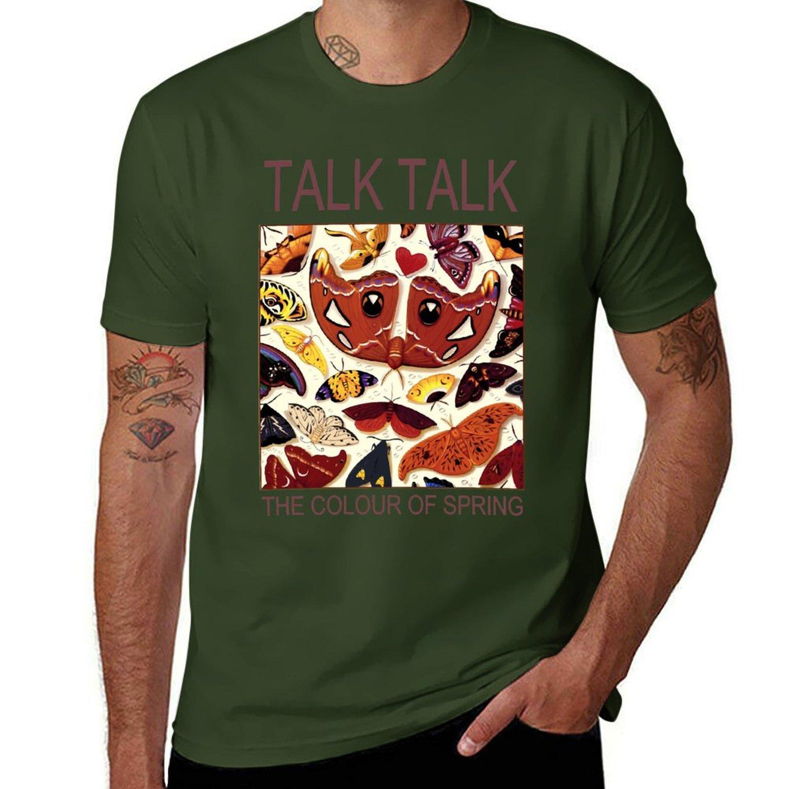 XIXI Fashion Talk Talk - The Colour Of Spring - T-shirt voor een jongensesthetiek kleding zwaargewichten heren t-shirts 4XL