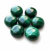 AAA Malahit Natural Rotund Brioletă Cabochon Piatră Prețioasă Calibrată Piatră Vrac Malahit Verde Material pentru Bijuterii