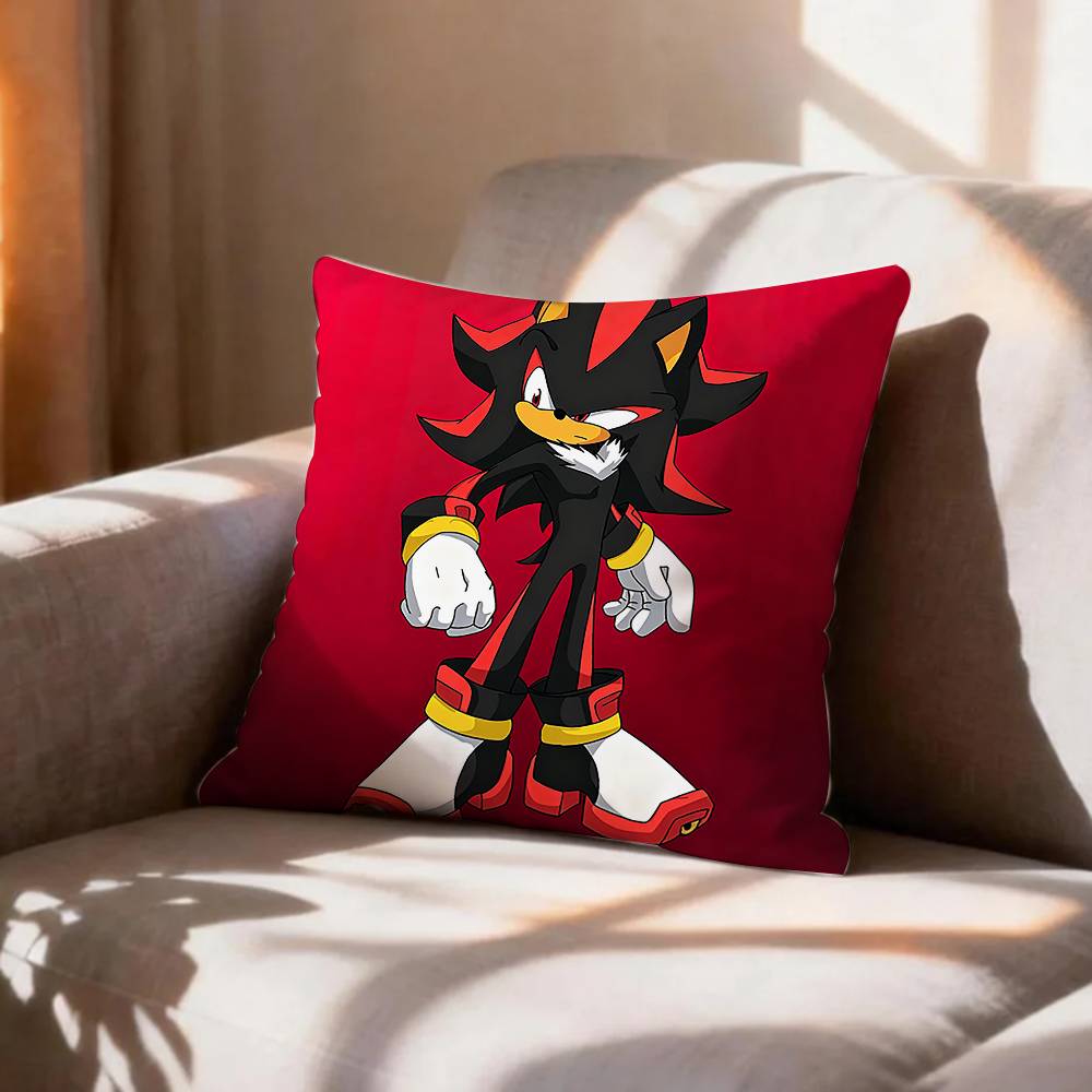 COOL SShadows SSonics Hedgehog Pillow Case Pattern Printed Pillowcase For Living Room Sofa Cushion Cover