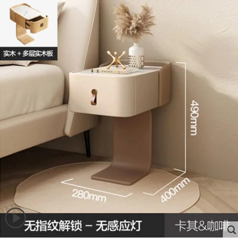Wood Comfortable Bedside Table Small Complete Dressers Simple Bedside Tables Bedroom Mobile Armarios De Dormitorio Nightstand