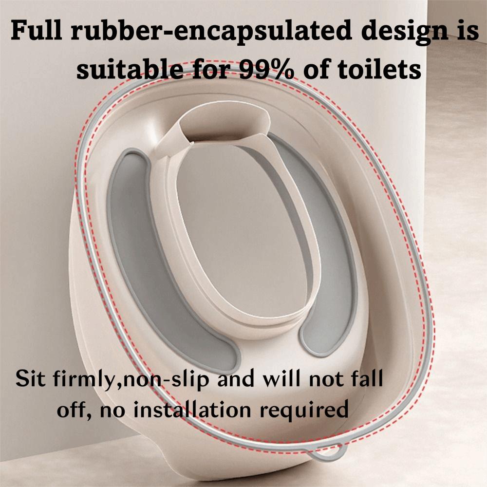 With Backrest Kids Toilet Seat Lightweight Toilet Bowl Seat Cover Independent Toileting