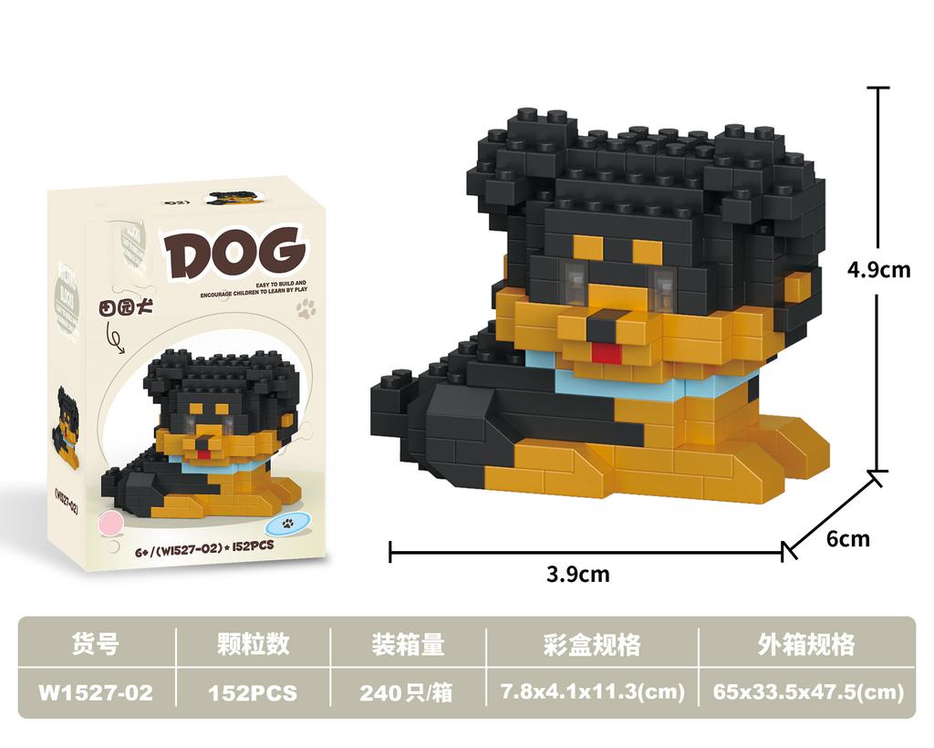 Animals Micro Building Blocks Cat Dog Mini Bricks Construction Set For Adults Kids Assembly Toys Children Girls 8 To 10 Year Old