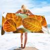 Oversized Beach Towel Microfiber Towels Sand Free Maple Leaves Quick Dry Super Absorbent Sandless Camp Pool Blanket Sandproof