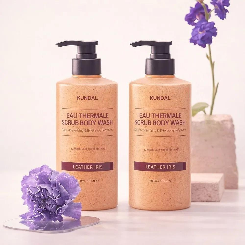 

KUNDAL Eau Thermale Spa Scrub Body Wash 500ml x2 (Choose 1 of 3 scents) 02) Cozy Darjeeling 500ml x2