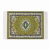 Floral Pattern Doll Dollhouse Rug Multicolor Miniature Weaving Mat Mini Floor Coverings  Dollhouse