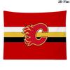 Calgary Flames Wall Tapestry Aesthetic Wall Hanging Printed Fabric Blanket Decorative Tapestries for Bedroom Living Room Home Decor