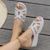 New Summer Style Comfortable and Wear-resistant Casual Open-toe Elegant and Fashionable Women's fish mouth slippers