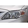 Compatible Front Headlight Assembly for 2010-2013 Toyota Corolla, Black and White Base