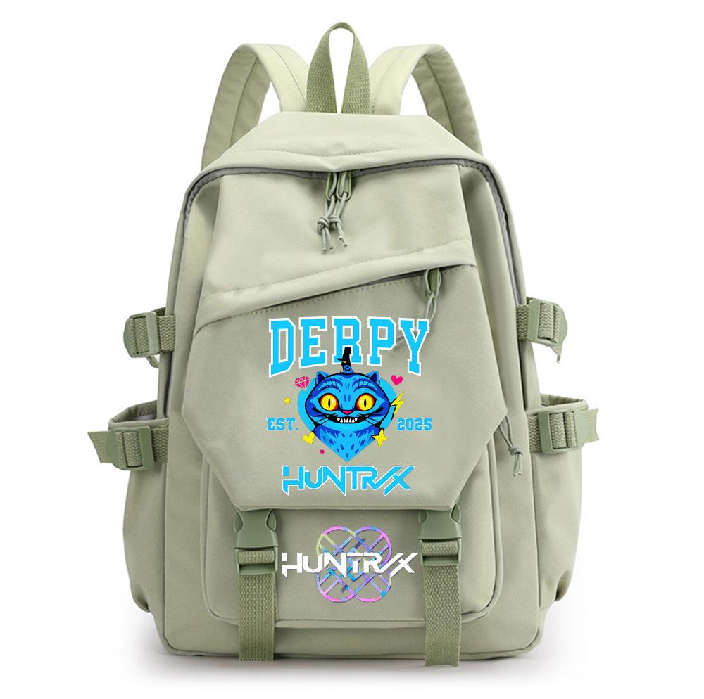 Cartoon Kpop Dämonenjäger Bedruckter Rucksack für Teenager Jungen Mädchen Schultasche Kinder Schüler Wasserdichter Buchrucksack Frauen Wasserdichte Reisetasche Kindergeschenk