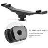 Double End Cold Shoe Mount Bracket Extension Rod for Camera Flash Fill Light Microphone Holder