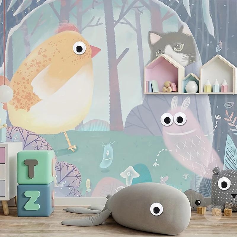 1Pair Self Adhesive Cute Huge Googly Eyes Fridge Wall Sticker Funny Large Black Plastic Eyes Sticker Diy Scrapbook Dolls Eyeball