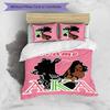 3pcs Custom Name Alpha Kappa Alpha Logo Bedding Set Duvet Cover Closure Includes 1 Duvet Cover & 2 Pillowcases for All Seasons Bedroom Decor