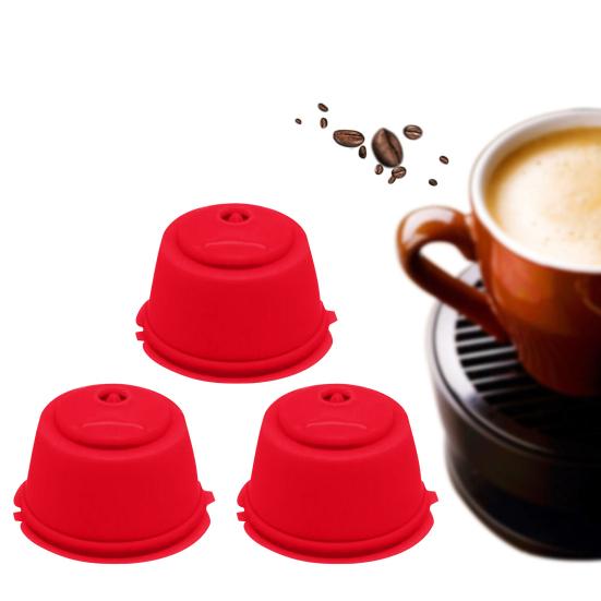 

3 шт. многоразовые капсулы для кофе с крышкой, мелкая сетка, многоразовые, не проливаются, пищевой фильтр для эспрессо, чашка с фильтром для кофеварки, сменные аксессуары