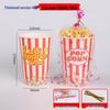 Disposable Popcorn Paper Buckets Kit