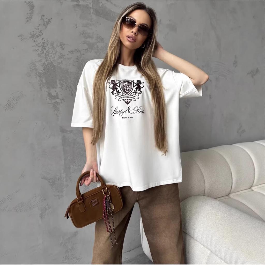 Women's Oversize Summer Fashionable and Versatile Commuter Top