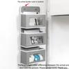 3-Shelf Hanging Storage Organizer - Behind Door, Anti-Tilt, 3 Large Capacity Pockets, Suitable for Bedroom, Bathroom