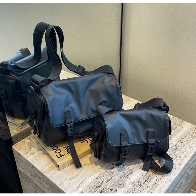 Trendy New Minimalist Messenger Bag TikTok Dropshipping Crossbody Shoulder Bag Casual Unisex Large Capacity Bag