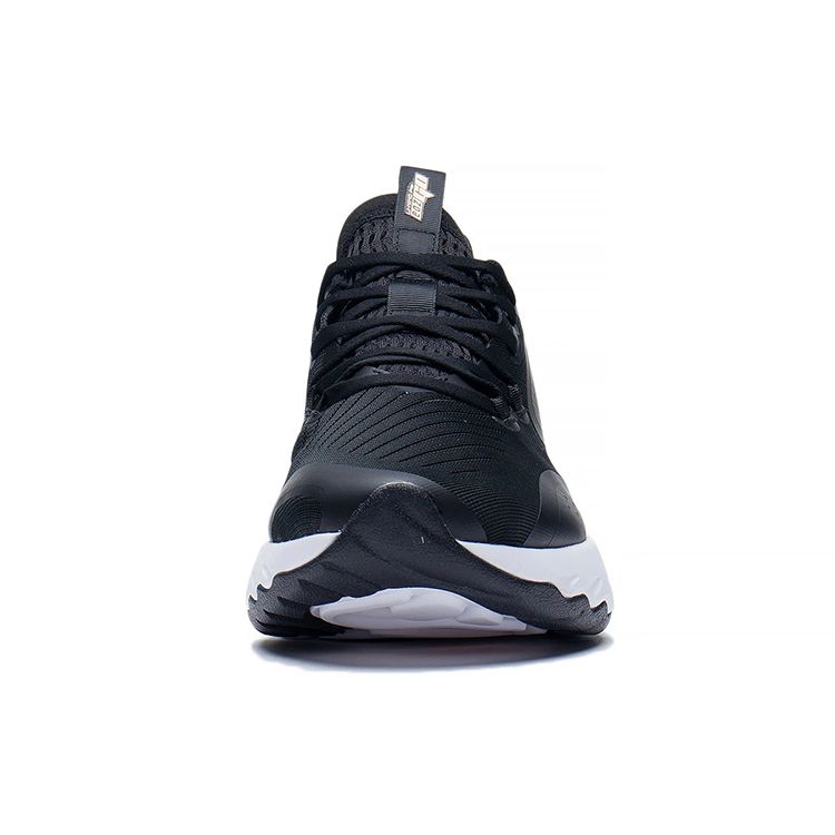 Li Ning Eazgo Shock Absorbing Low Top Running Shoes Men Sneakers Black ARES015-2