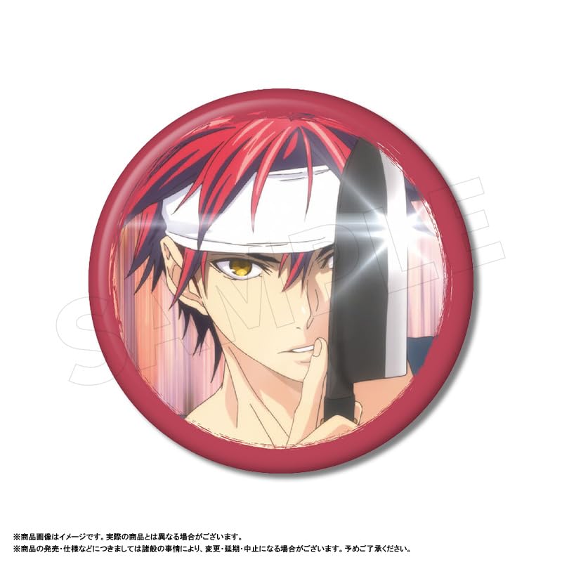 TV Anime "Food Wars! Shokugeki no Soma" Trading Badges Box of 10