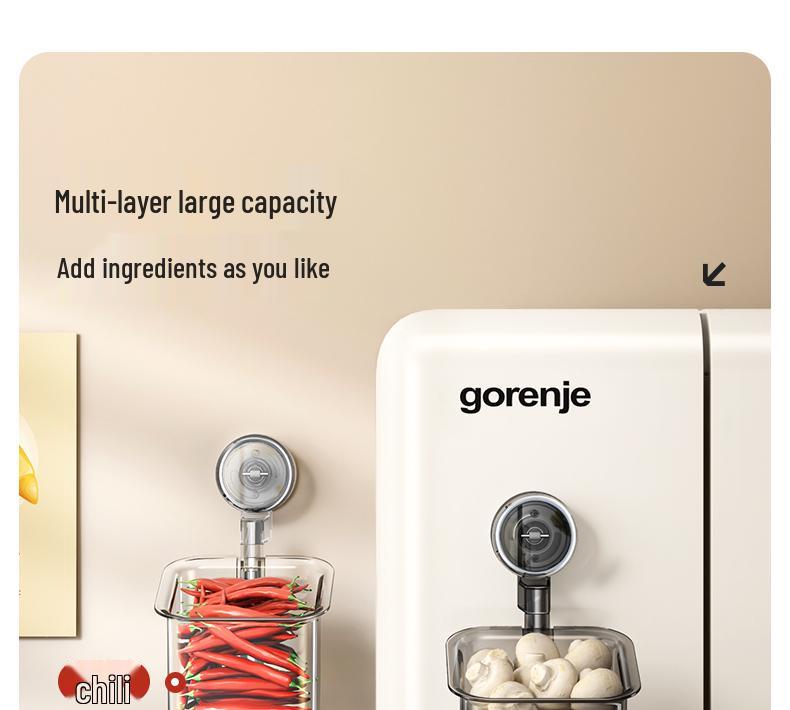 Punch-Free Wall-Mounted Kitchen Storage Basket for Onion, Ginger & Garlic