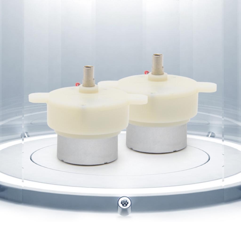 Oppgraderinger Girmotor Lav Hastighet Mini Turbo Snekkegirboks Lav Støy DC Girmotor Enkel å Betjene for Presisjonsenheter